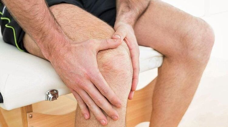 douleur au genou photo 1